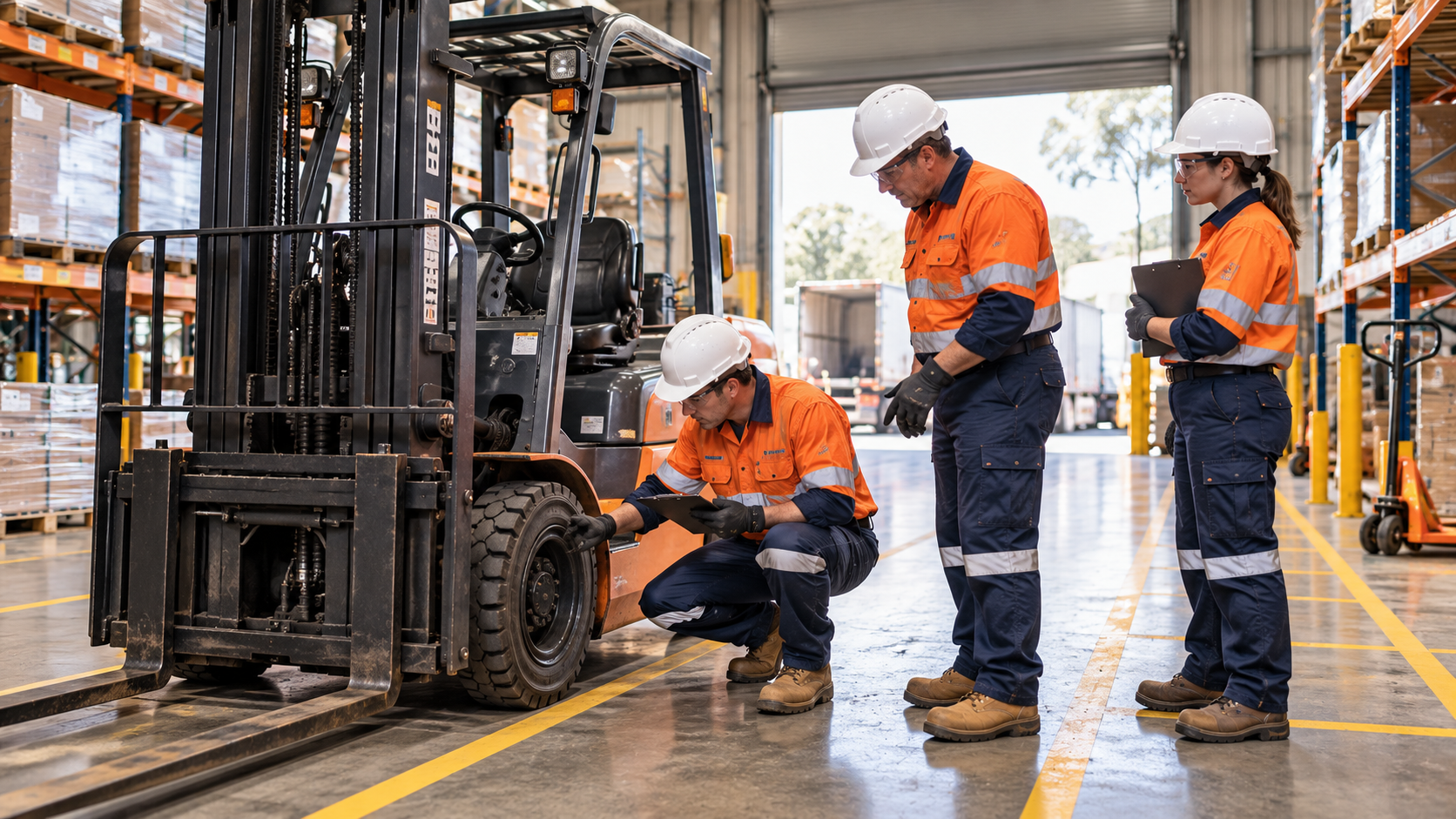 Forklift Pre-start