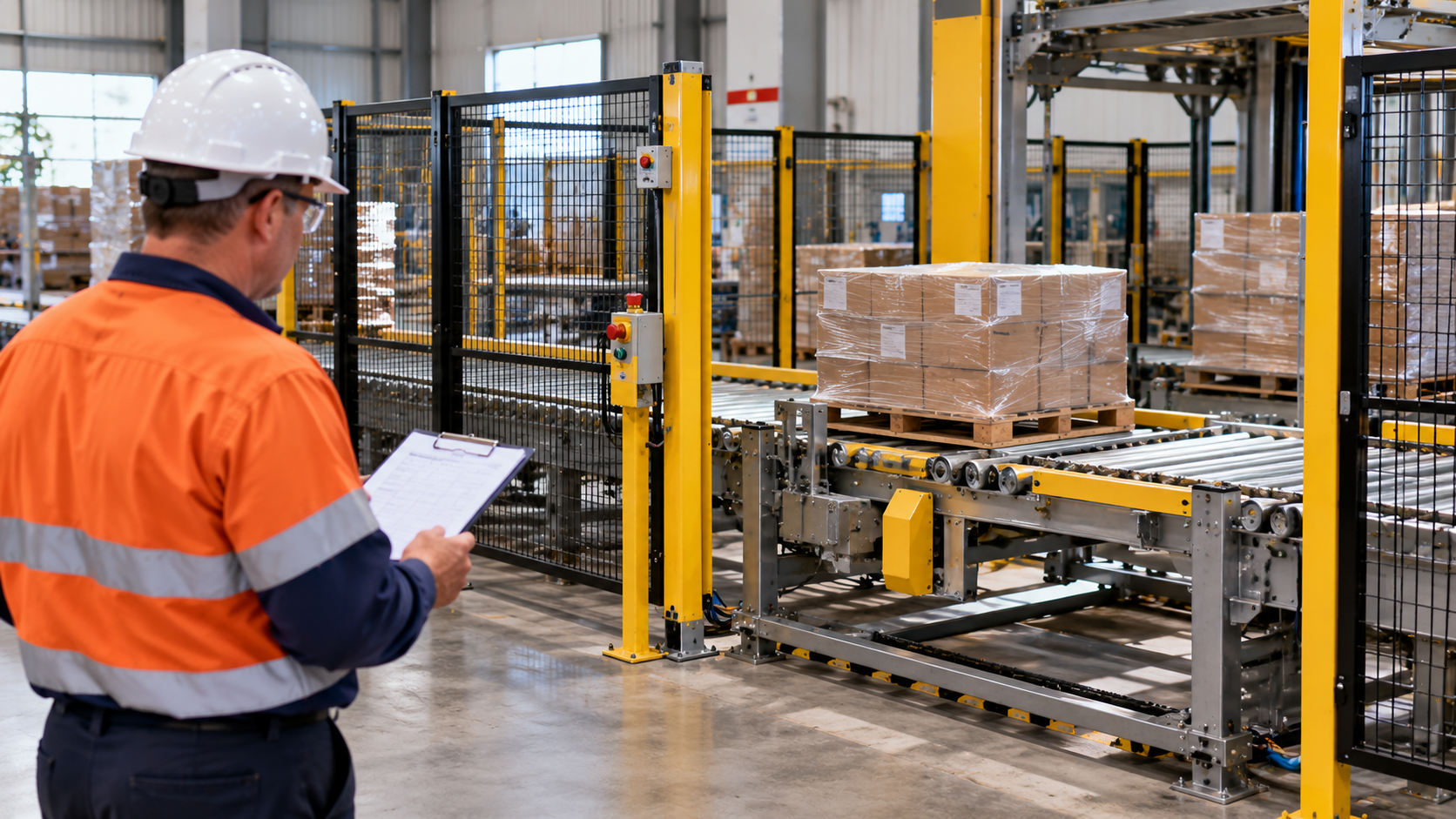 Warehouse Conveyor Safety Inspection